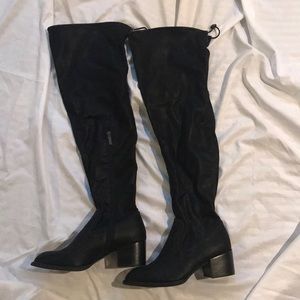 BCBGeneration Sawyar. Over the knee black boots